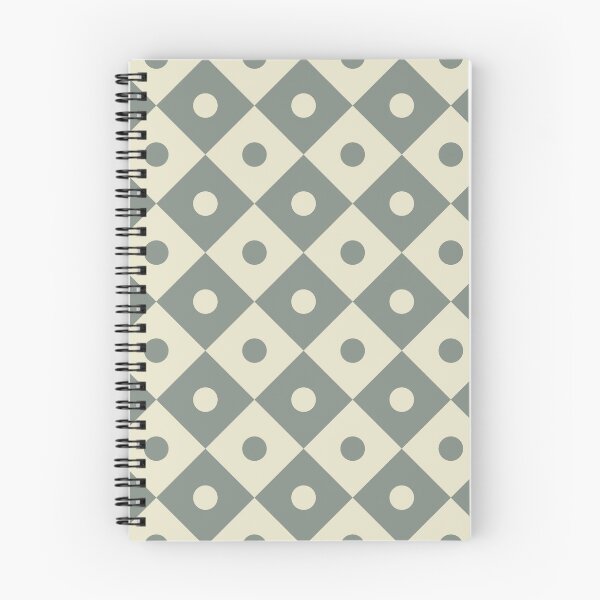 Item preview, Dolphin gray & dirty white harlequin with dots designed and sold by Mint + Midnight.
