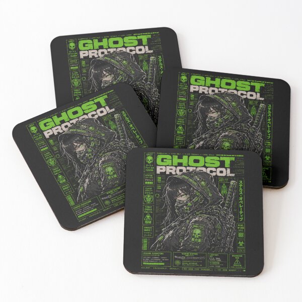 Item preview, Ghost Protocol - Assassin Cyberpunk & Ninja Techwear | Tokyo Streetwear designed and sold by saamessart.