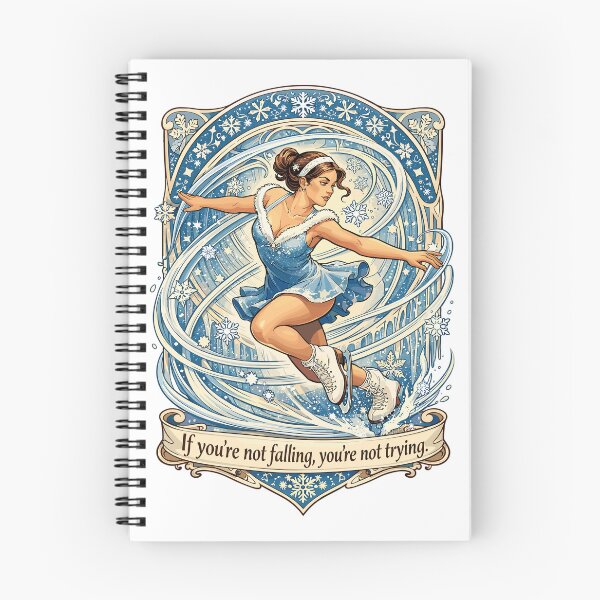 Item preview, Figure skating quote - If You're Not Falling designed and sold by Pineapple-Tree.