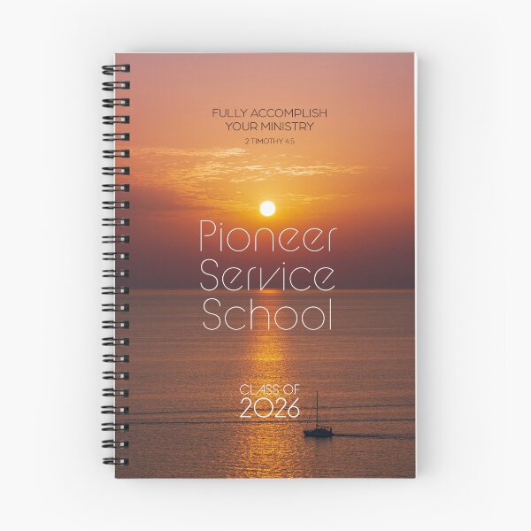 Item preview, Pioneer Service School 2026 (Design 2) designed and sold by Paper Bee Gift Shop.