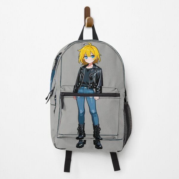 Item preview, Fashion - Man in Black Leather Jacket Slim Jeans Streetwear Anime Variant 8 designed and sold by AnimeShin.