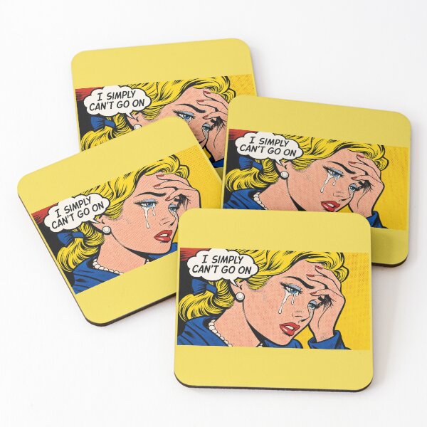 Item preview, I Simply Can't Go On , Lichenstein inspired art designed and sold by CornershopTee.