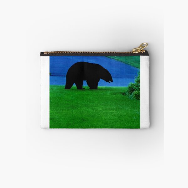Item preview, Black Bear on Golf Course designed and sold by PopPucks.