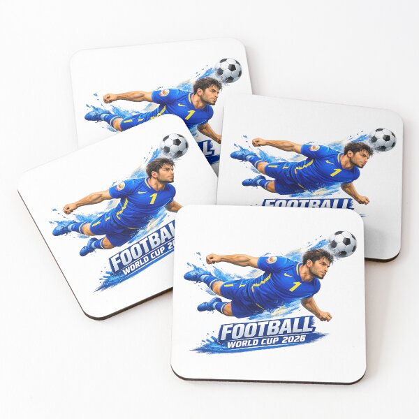 Item preview, 2026 World Cup: Dynamic Footballer Illustration designed and sold by CHRIST5000.
