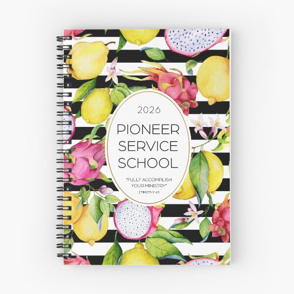 Item preview, Pioneer Service School 2026 (Design 4) designed and sold by Paper Bee Gift Shop.