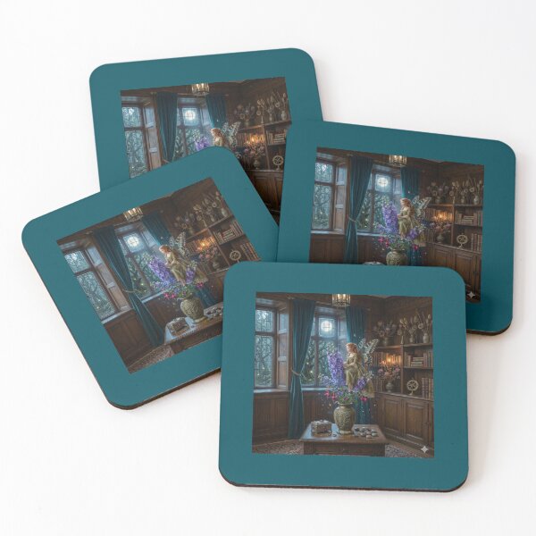 Item preview, ​The Moonlit Fairy of the Delphiniums. designed and sold by JoyNest = "The nest of joy".
