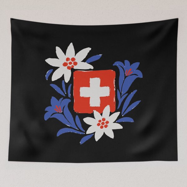 Item preview, Swiss Patriot Fete National August 1 Holiday designed and sold by AntiqueImages.