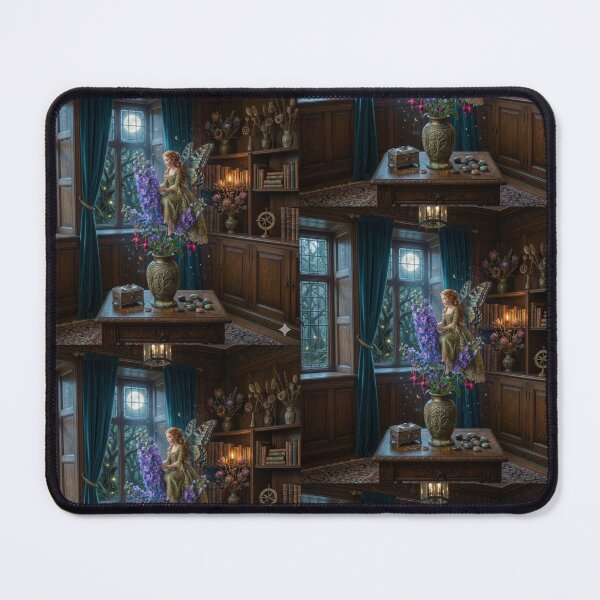 Item preview, The Moonlit Fairy of the Delphiniums. designed and sold by JoyNest = "The nest of joy".
