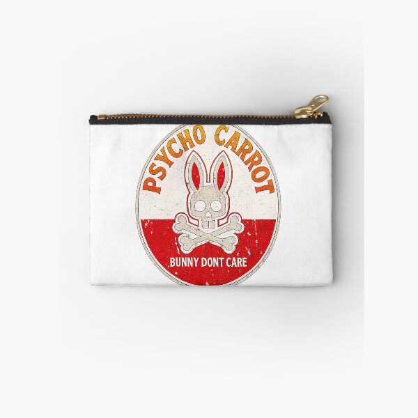 Item preview, Psycho Carrot Bunny Skull Shirt - Bunny Don't Care designed and sold by UrbanPrintVibes.