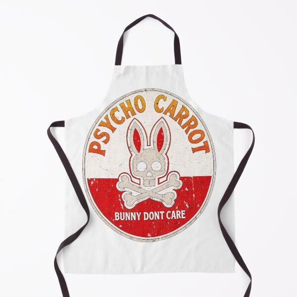 Item preview, Psycho Carrot Bunny Skull Shirt - Bunny Don't Care designed and sold by UrbanPrintVibes.