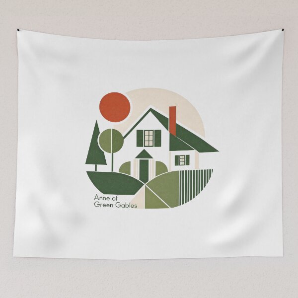 Item preview, Home to Imagination Anne of Green Gables Cottage Art designed and sold by Fenay Designs.