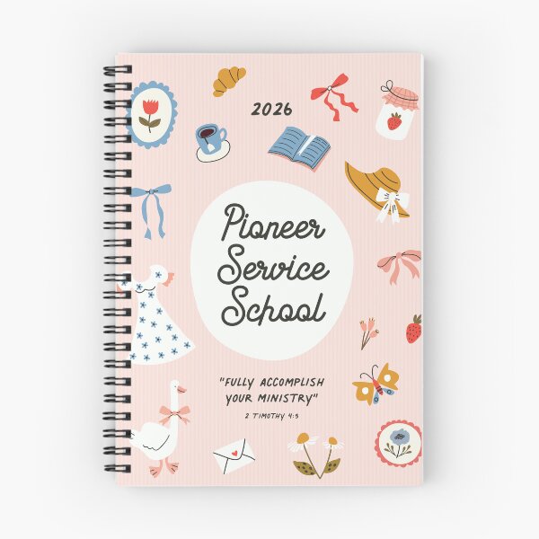 Item preview, Pioneer Service School 2026 (Design 5) designed and sold by Paper Bee Gift Shop.