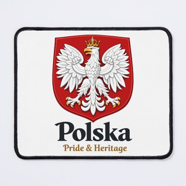 Item preview, Polska Pride & Heritage – Polish Coat of Arms T-Shirt designed and sold by Pineapple-Tree.