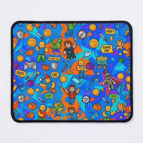 Item preview, The Ultimate Block Gamer Pattern - OOF Edition designed and sold by Zack's Digital Threads.