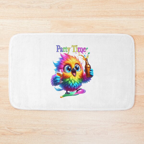 Item preview, Funny bird having a party designed and sold by LoneAngel.