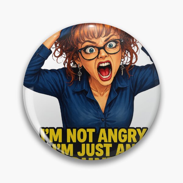 Item preview, Funny Angry Accountant - I'm Not Angry, I'm Just An Accountant designed and sold by POTOTSKA.