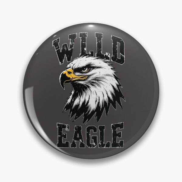 Item preview, Vintage Wild Eagle - Retro College Athletic Mascot designed and sold by Structure-Blue.