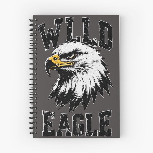 Item preview, Vintage Wild Eagle - Retro College Athletic Mascot designed and sold by Structure-Blue.