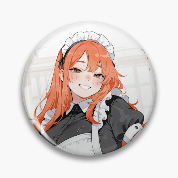 Item preview, Cute chubby anime maid girl designed and sold by The Deep Studio.