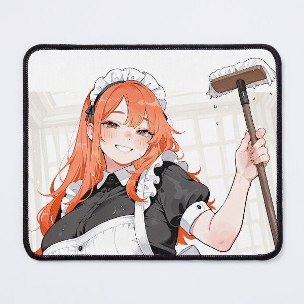 Item preview, Cute chubby anime maid girl designed and sold by The Deep Studio.