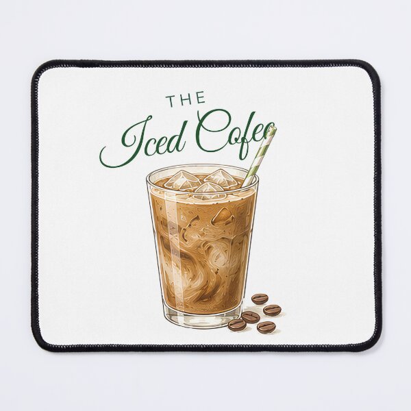 Item preview, The Iced Coffee Aesthetic Coffee Lover Graphic designed and sold by Backsay.