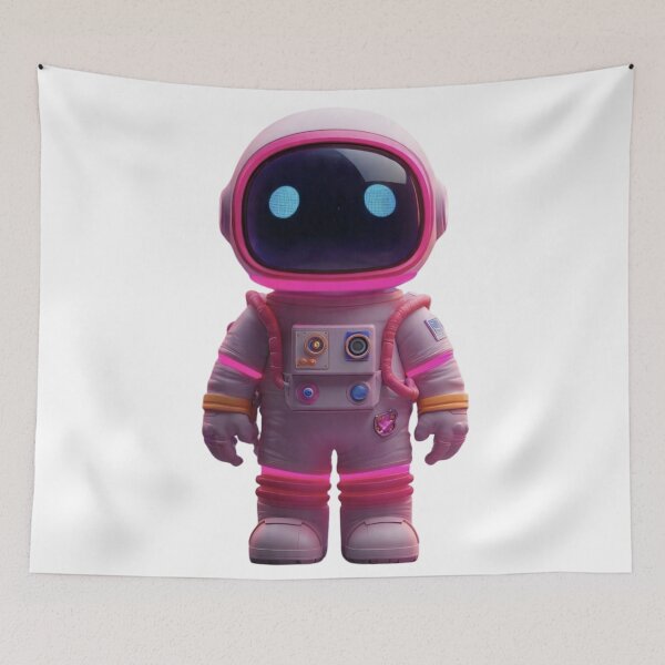 Item preview, Cute Neon Astronaut designed and sold by leahweah7777.