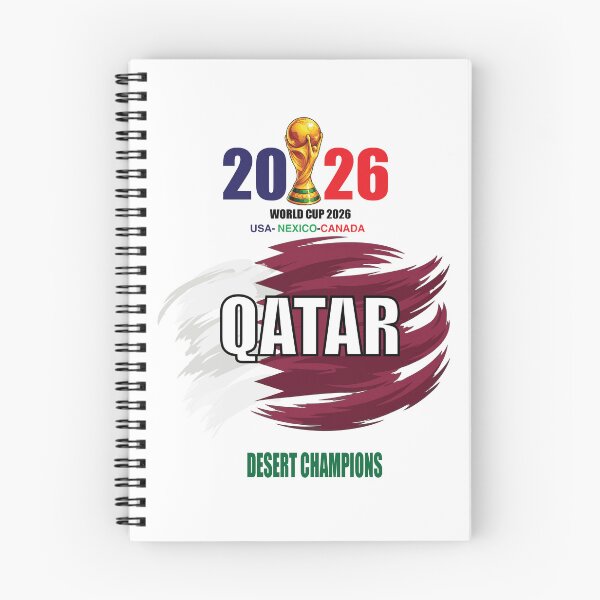 Item preview, Qatar National Football Team World Cup 2026 Graphic designed and sold by sportupstore.