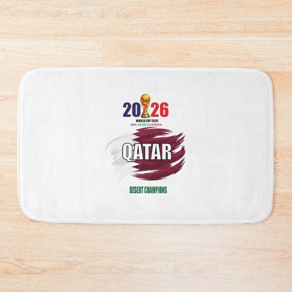 Item preview, Qatar National Football Team World Cup 2026 Graphic designed and sold by sportupstore.