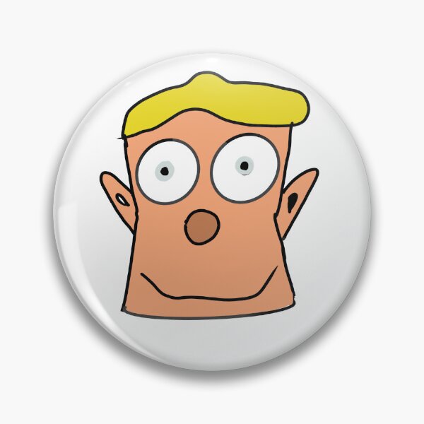 Item preview, Surprised cartoon face shocked expression  designed and sold by robertart77.