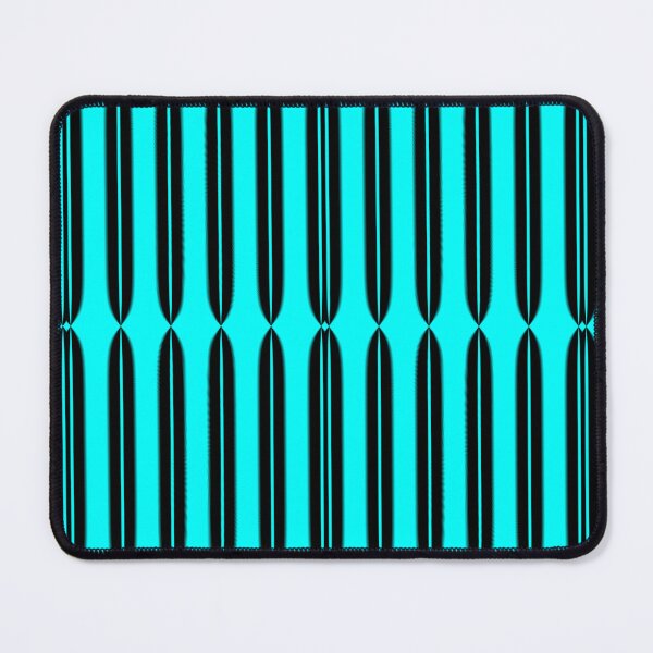 Item preview, Abstract Pattern "Turquoise stripes" designed and sold by Gluecknika.