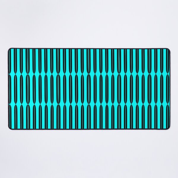Item preview, Abstract Pattern "Turquoise stripes" designed and sold by Gluecknika.