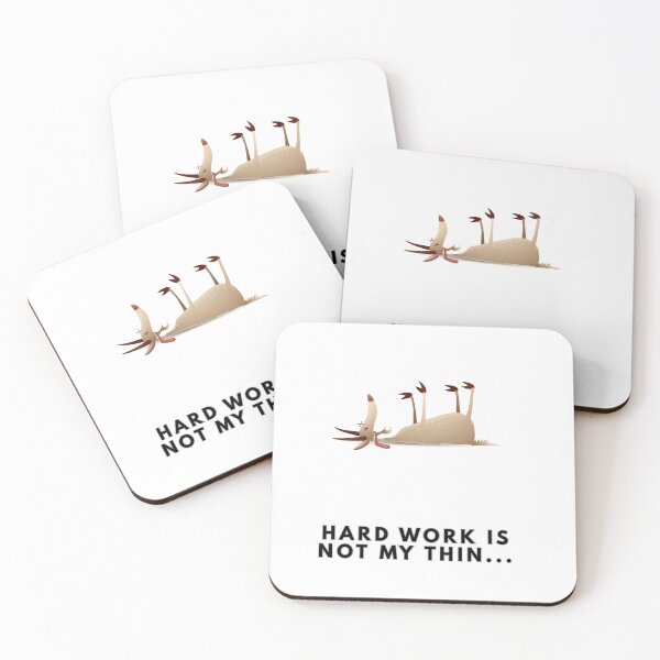 Item preview, Hard Work Is Not My Thing - Funny Fainting Goat designed and sold by StudioPixelMix.