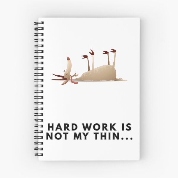 Item preview, Hard Work Is Not My Thing - Funny Fainting Goat designed and sold by StudioPixelMix.