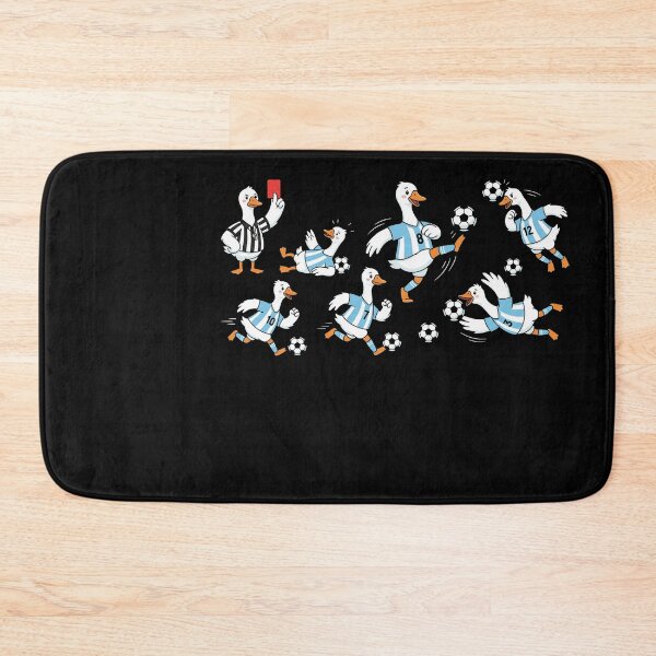 Item preview, Funny Geese Soccer Team Playing Football With Referee designed and sold by longngusuc.