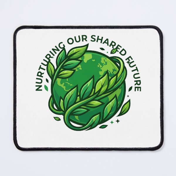 Item preview, Save Our Planet Green Earth Day Sticker designed and sold by Nuvoro Eco Awareness.