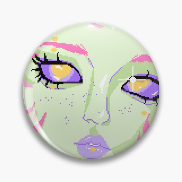 Item preview, Cute Alien Girl Pixel Art designed and sold by LilSeashell.