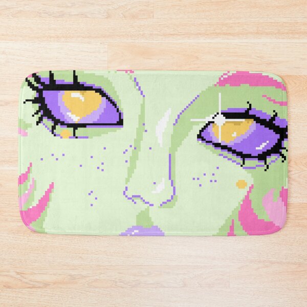 Item preview, Cute Alien Girl Pixel Art designed and sold by LilSeashell.