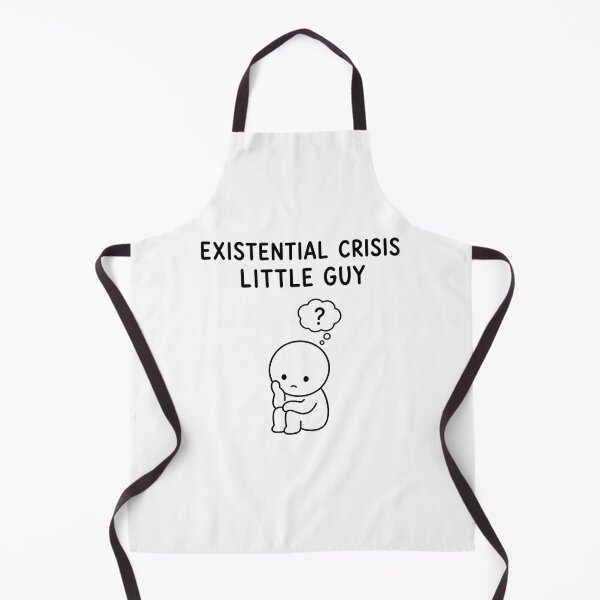 Item preview, Existential Crisis Little Guy – Cute Relatable Meme Character designed and sold by INVITOARTE.