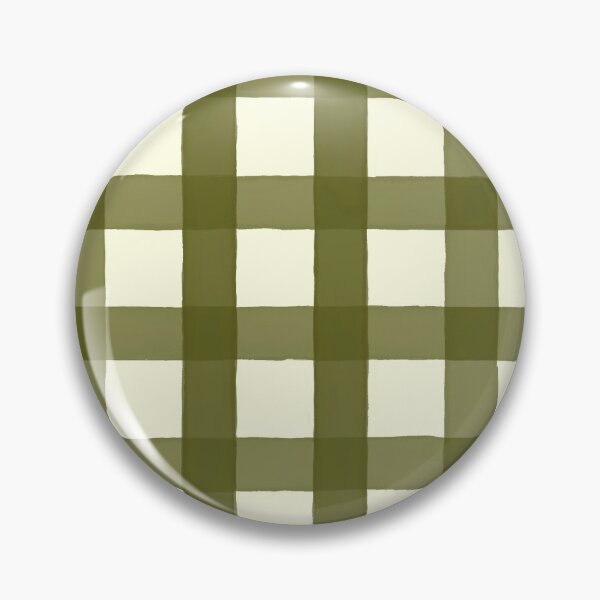 Item preview, gingham check in color wash in olive green designed and sold by lauragraves.