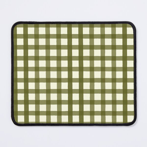 Item preview, gingham check in color wash in olive green designed and sold by lauragraves.