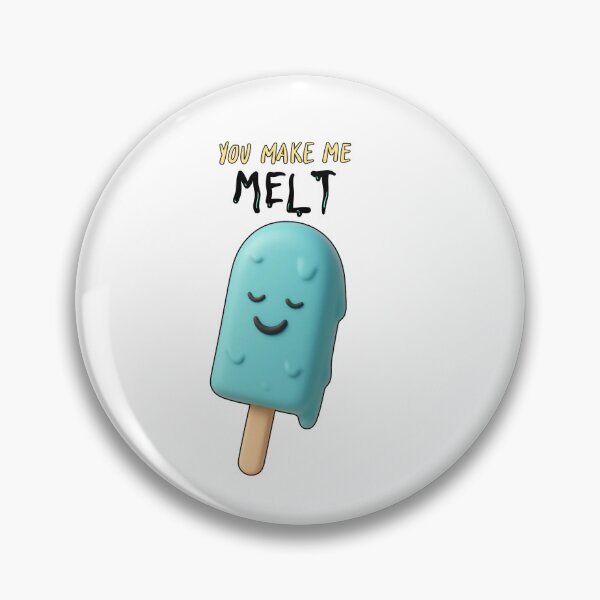 Item preview, You Make Me Melt Cute 3D Ice Cream  designed and sold by thazinart.