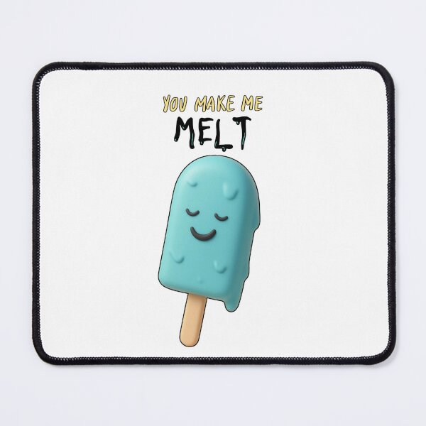 Item preview, You Make Me Melt Cute 3D Ice Cream designed and sold by thazinart.