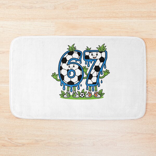 Item preview, Soccer 67Th Birthday Fun Football Team Number Cartoon designed and sold by longngusuc.