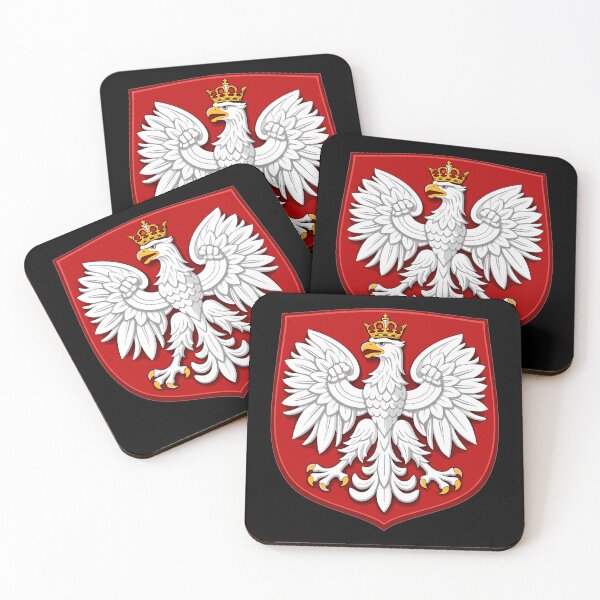Item preview, Poland Coat of Arms T-Shirt – White Eagle with Crown designed and sold by Pineapple-Tree.
