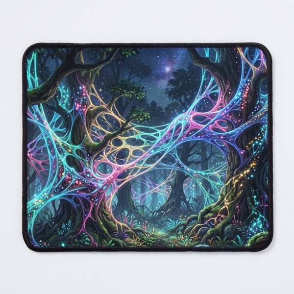 Item preview, A luminous dream forest awakens designed and sold by Sigtrix.