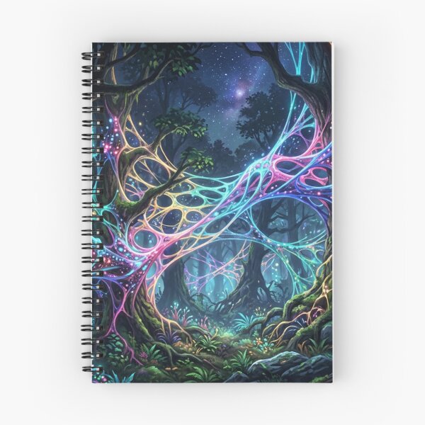 Item preview, A luminous dream forest awakens designed and sold by Sigtrix.