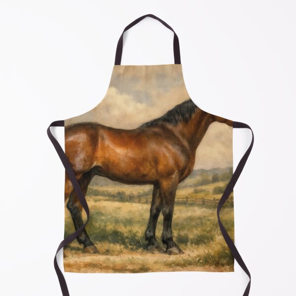 Item preview, Wall Art - Postcard - PICTORIAL #2 - Majestic Horse in Pastoral Landscape designed and sold by ForeverPrintsOK.
