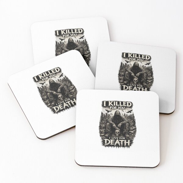 Item preview, Dark Gothic Reaper Streetwear – I Killed For You I Live For Death designed and sold by Shadow-District.