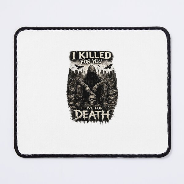 Item preview, Dark Gothic Reaper Streetwear – I Killed For You I Live For Death designed and sold by Shadow-District.