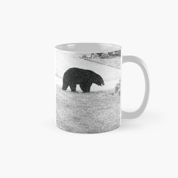 Item preview, Black Bear In the snow designed and sold by PopPucks.